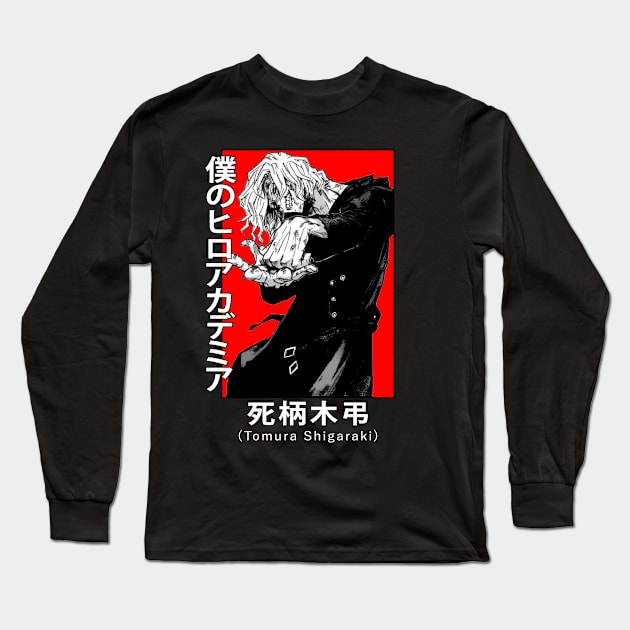 Tomura Shigaraki Pose! Long Sleeve T-Shirt by Jack Jackson